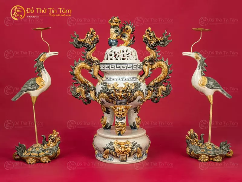 Bộ Thờ Cúng Tam Sự - Giá Trị Tâm Linh