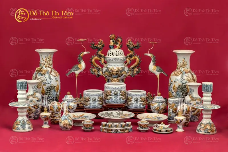 Bộ Thờ Cúng Tam Sự - Giá Trị Tâm Linh