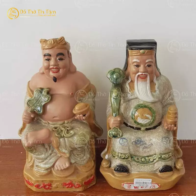 Bộ tượng thần tài thổ địa