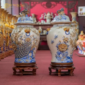 Chóe Thờ Men Rạn Bát Tràng