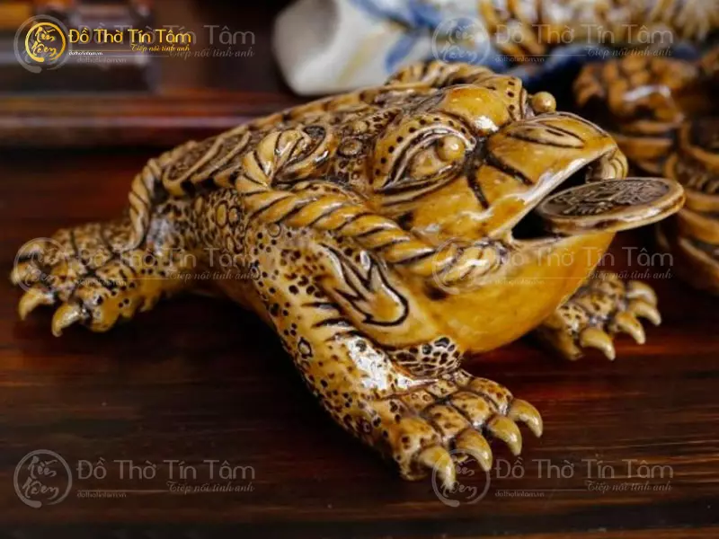 Thiềm thừ ông cóc Bát tràng