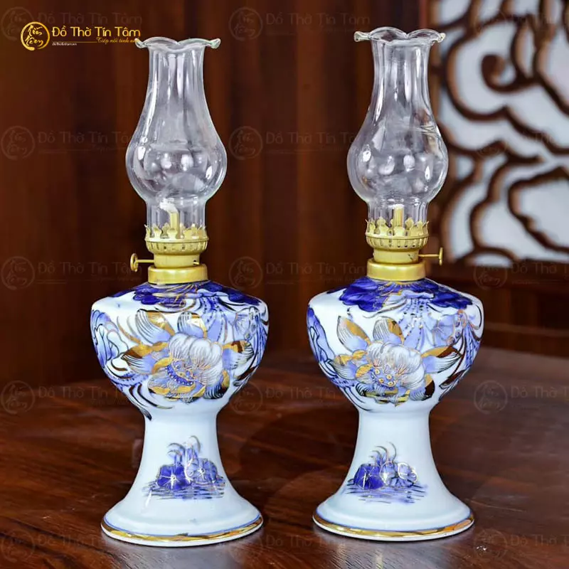 đèn thờ bàn thờ phật