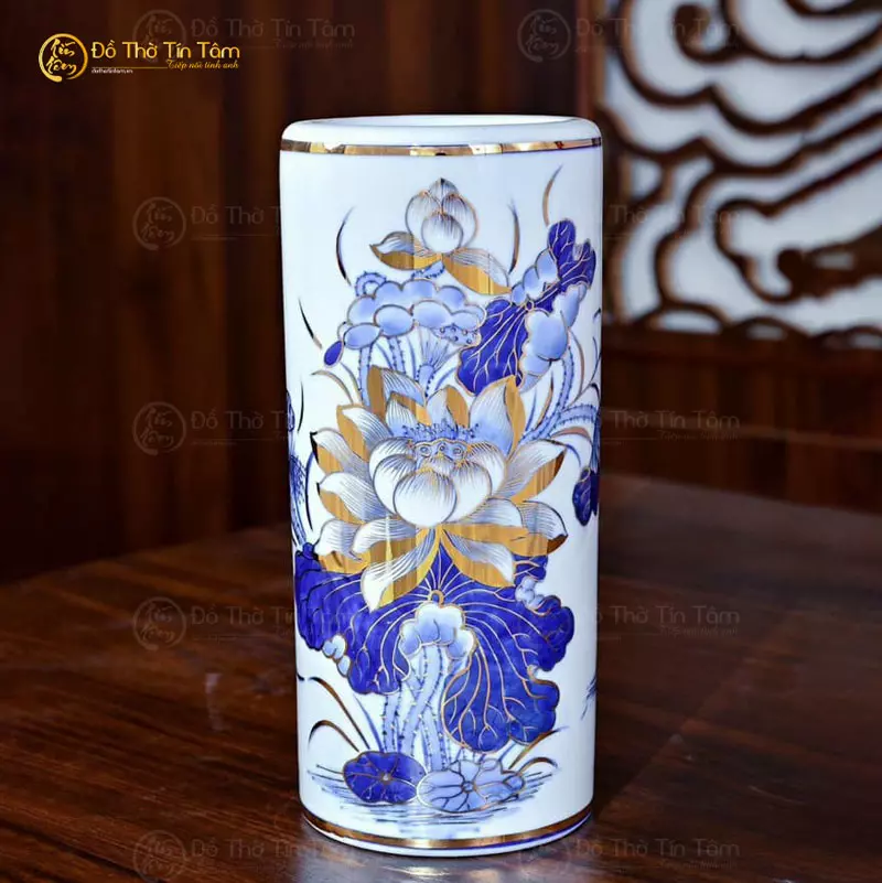 ống đựng hương bộ đồ thờ phật