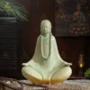 Tượng Tĩnh Tại men bạch ngọc Bát Tràng