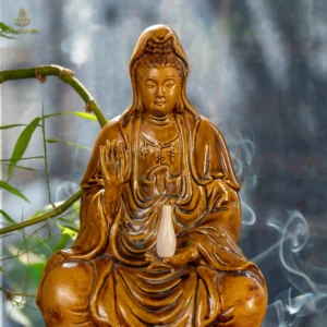 Tượng Quan Âm Bồ Tát Tọa Sen