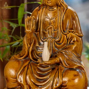 Tượng Quan Âm Bồ Tát Tọa Sen