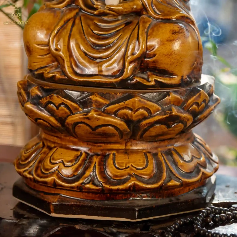 Tượng Quan Âm Bồ Tát Tọa Sen