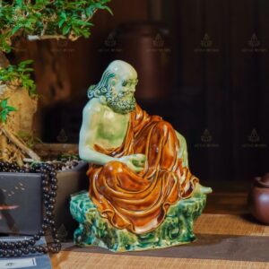 Tượng Gốm Bồ Đề Đạt Ma Sư Tổ