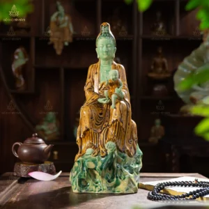 Tượng Quan Âm Tống Tử Men Mát