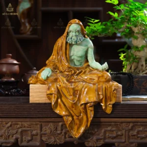 Tượng Gốm Bồ Đề Đạt Ma Thiền Định